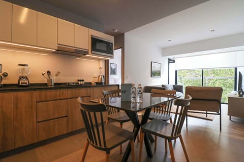 Comfortable and bright dining room