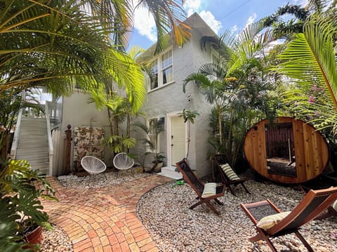 Enjoy the wellness area, including a new barrel sauna and outdoor shower.