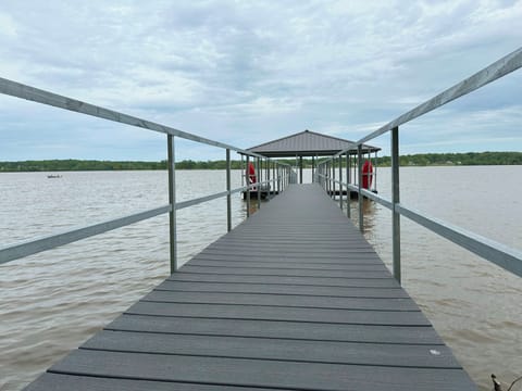 Private dock/ shared with guests and owner