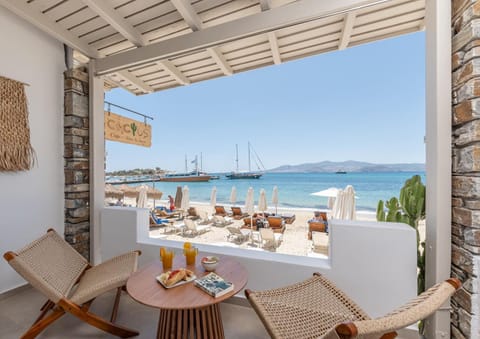 Luxury Suite, Beach View | Terrace/patio