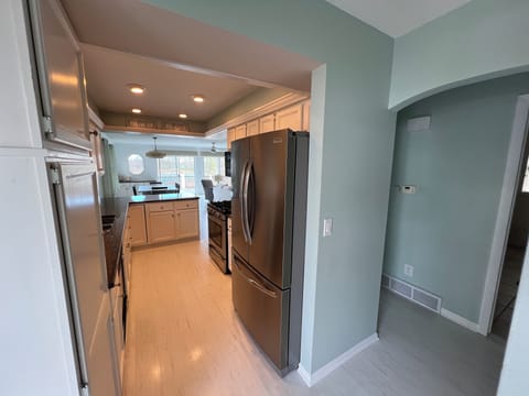 entering the main door