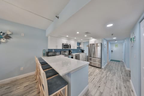 Seating at the kitchen island