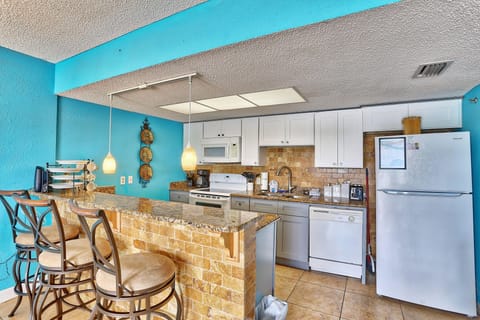 Condo, 1 King Bed (Holiday Villas III #109 - Sea You at ) | Private kitchen | Oven, toaster