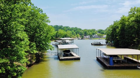 View of water from the cove.