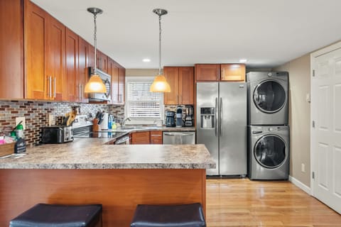 Ample counter space for meal prepping.