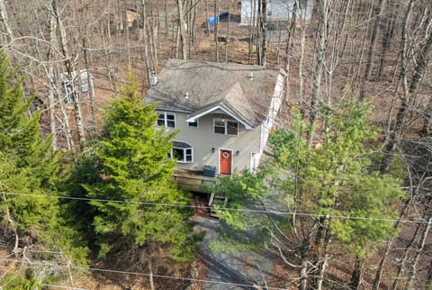 Bird's eye view of your getaway.