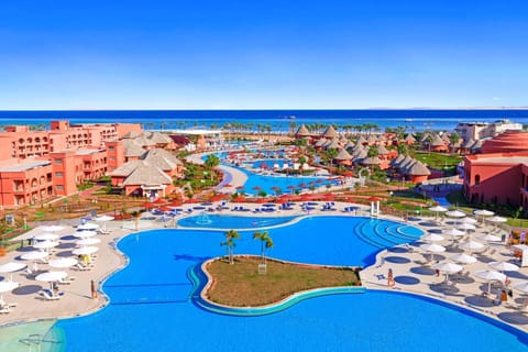 Indoor pool, 11 outdoor pools, pool umbrellas, sun loungers