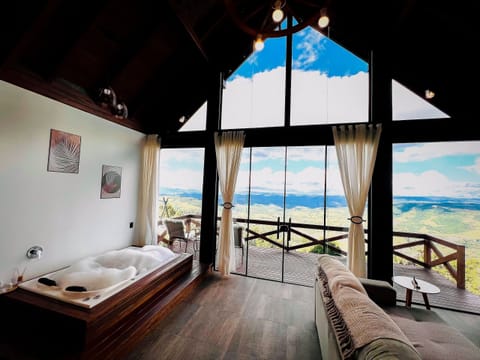 Honeymoon Cabin, Jetted Tub | Private spa tub