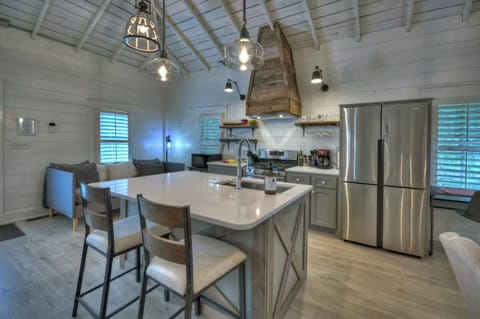 High chairs for eating at the counter bar