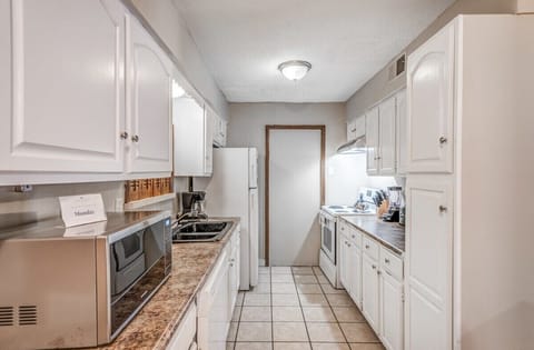 Fully stocked kitchen
