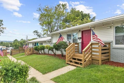 Outside of the house