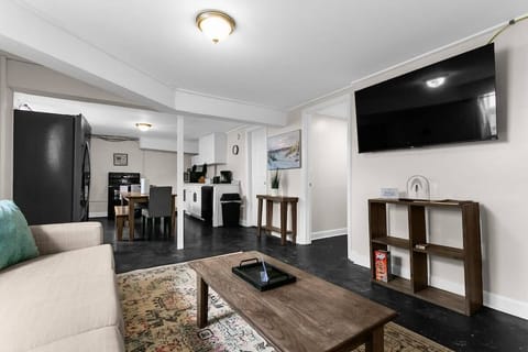 Open-concept living space