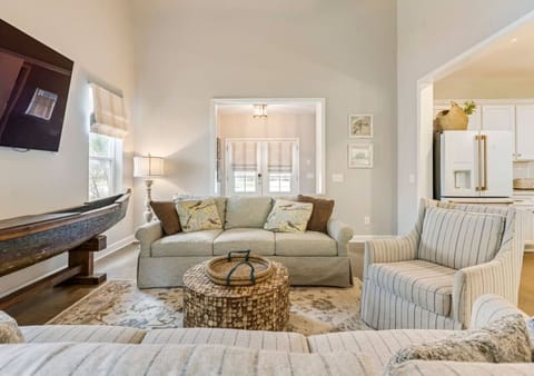 Fully Furnished living room space for everyone to gather