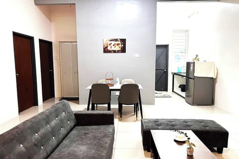 Villa | Living area | 32-inch flat-screen TV with cable channels