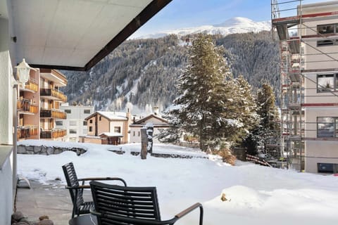 Private Terrace with Mountain Views Step out onto your private terrace and take in stunning views of the Alps—an ideal spot to unwind after a day on the slopes.