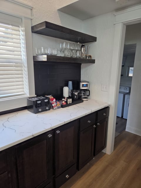 Wake up to a cozy coffee bar where you can sip, unwind and ease into the day