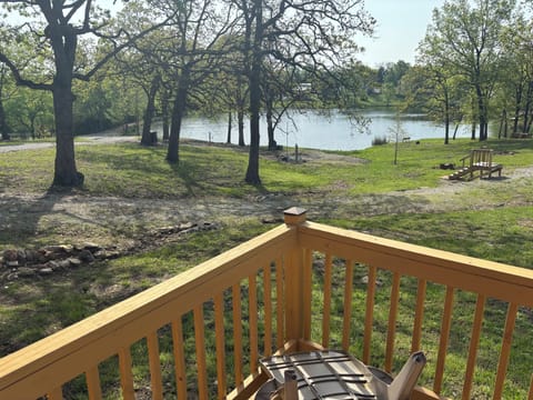 View of Lake from Back Deck