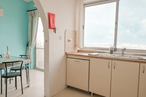 Kitchen and dining area