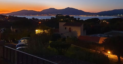 Evening view from the terrace