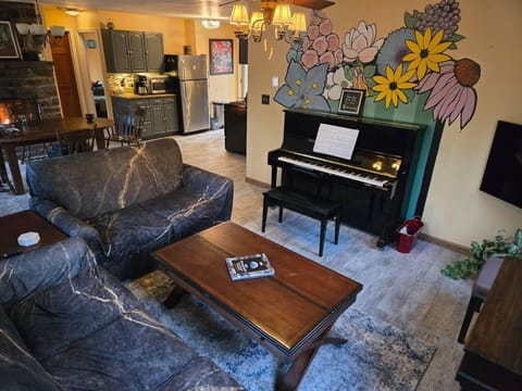 Live in the living room.