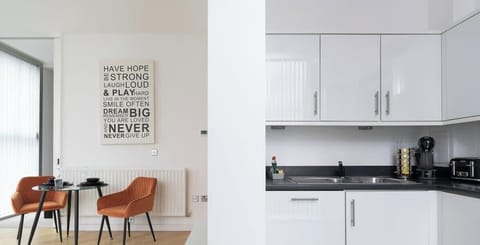 Kitchen at Valore Property Services Short Lets & Serviced Accommodation