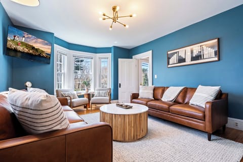 Cozy meets classy perfect space to unwind or entertain.