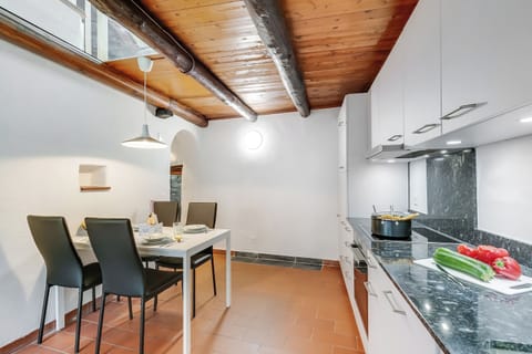 Kitchen and dining area