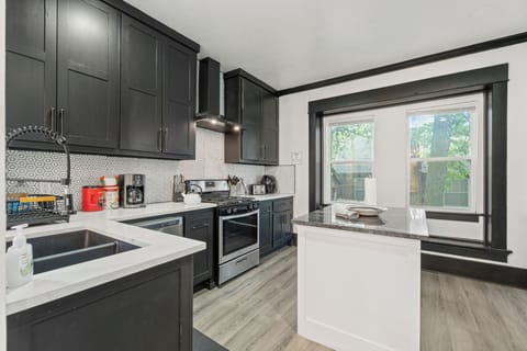 Prepare meals in a beautifully crafted kitchen that’s as stylish as it is functional.