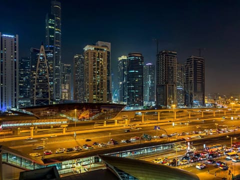 Cityscape View: Experience dazzling skyline views and vibrant nightlife right from your window!
