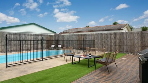 Swimming Pool and Backyard
