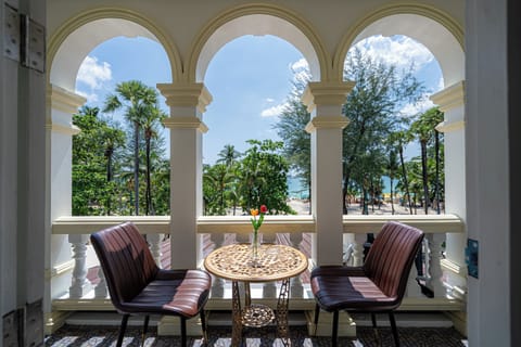 Deluxe Double Room, Balcony, Sea View | Terrace/patio