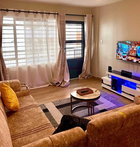Deluxe Apartment, Balcony | Living area