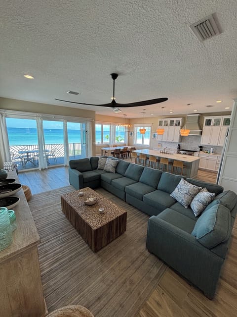 Living room with views
