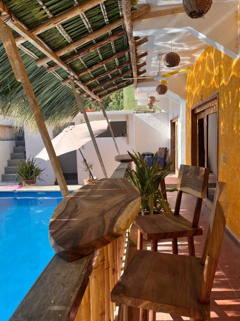 Comfort Double Room Single Use, Pool View | Terrace/patio