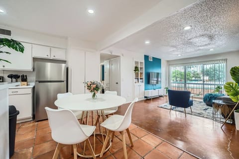 Dining Area with Wine Glass