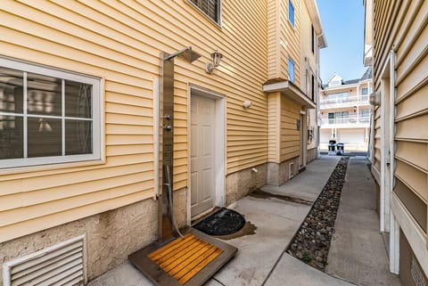 Side entrance to the property

