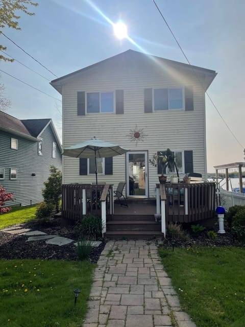 Road facing (rear) of house