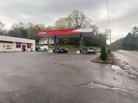 Gas station & convince store located next to the property.