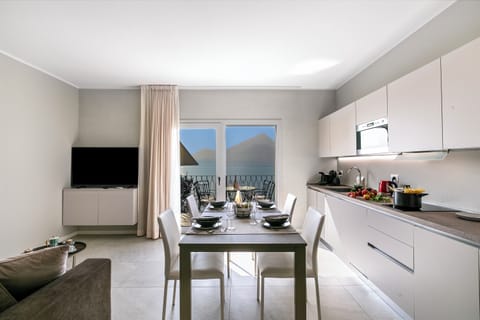 Kitchen and dining area