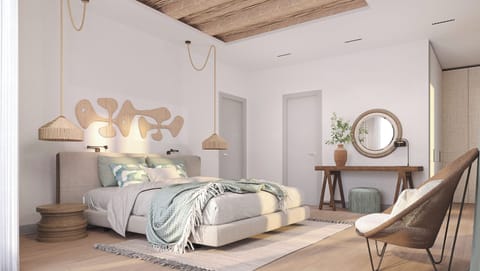 Penthouse, 3 Bedrooms | Hypo-allergenic bedding, minibar, in-room safe, desk