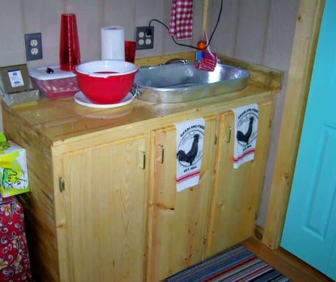 Everything including the kitchen sink!