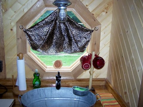 Everything you need including the kitchen sink!