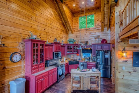 Full Kitchen 1 | Modern Appliances | Rustic Style