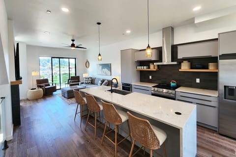 Gourmet kitchen for the cook in the family.