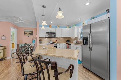Welcome to 140 Barefoot Bungalow! Perfect for family gatherings or peaceful getaways!