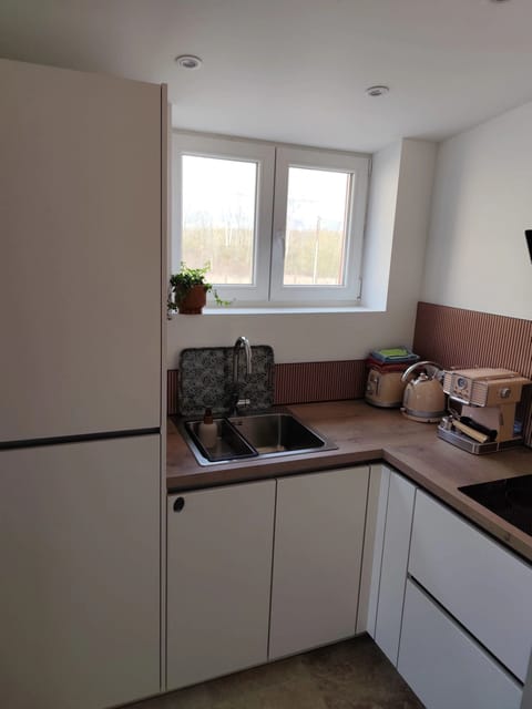 Apartment, City View | Private kitchen | Highchair