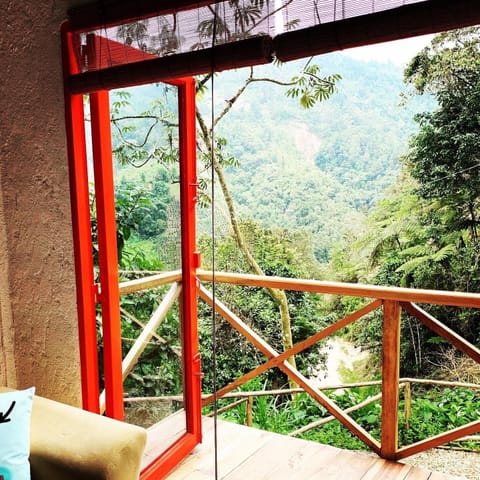 Family Cabin, Multiple Beds, Mountain View | Terrace/patio