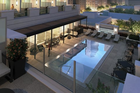 Seasonal outdoor pool
