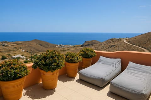 Panoramic Views from the Terrace
Elevated vantage point with sweeping views of the island’s natural beauty.