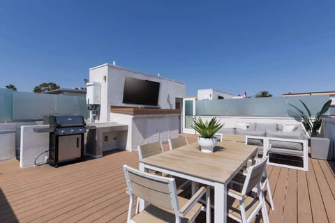 Private Rooftop - please note that the TV is no longer available